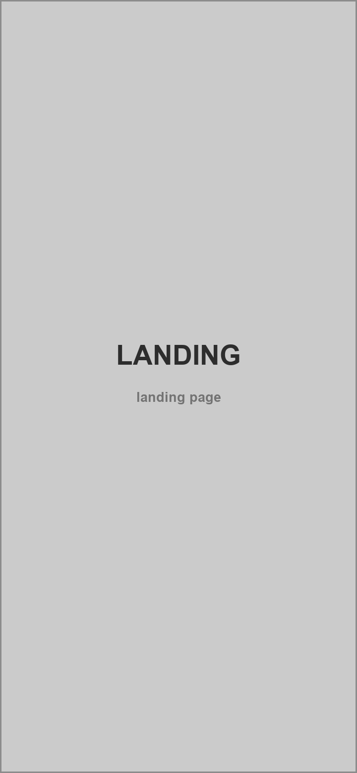 PLACEHOLDER, landing page redesign
